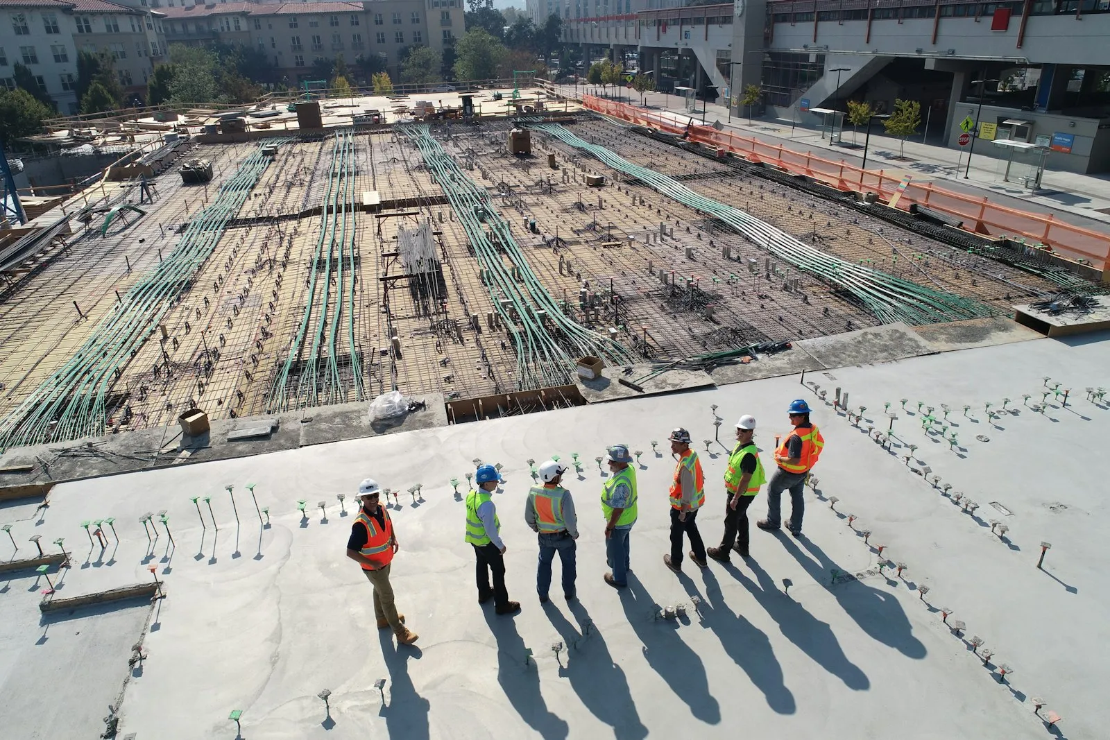 The Hoseenu team on site